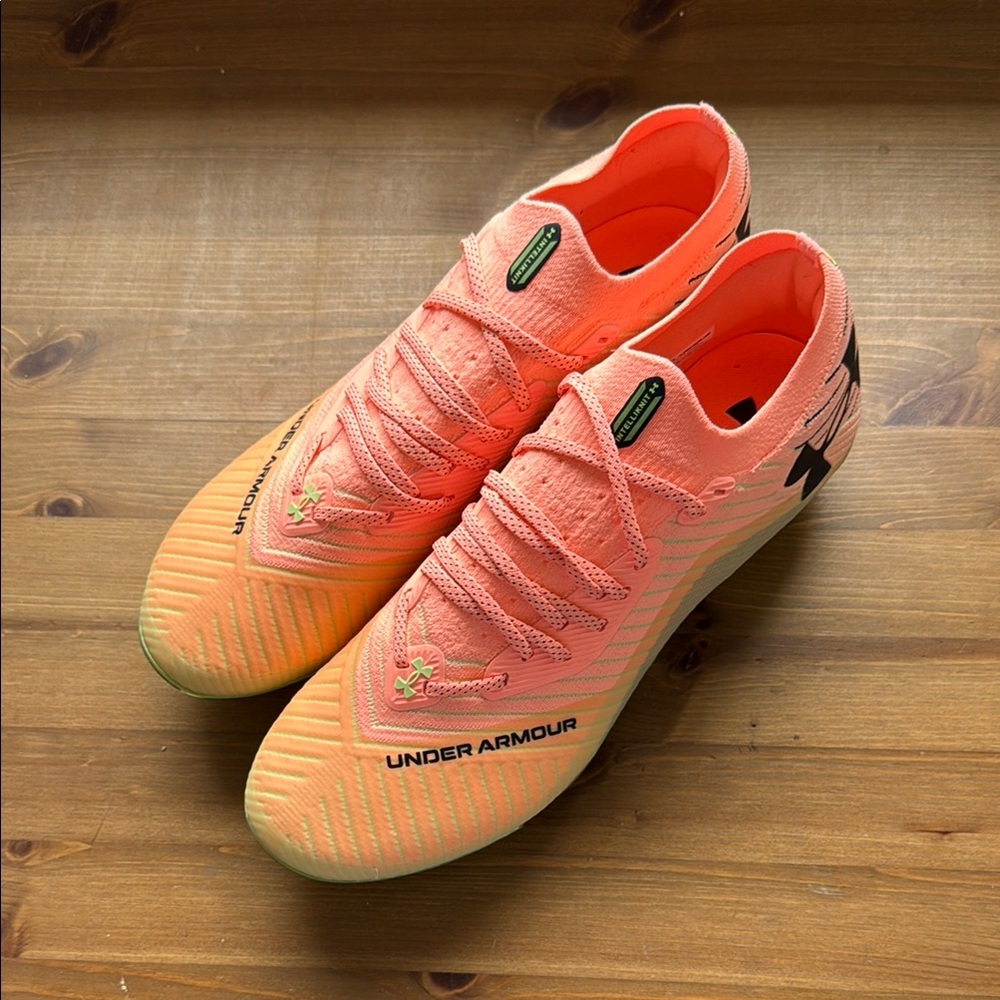 Under Armour Bright Orange Cleats